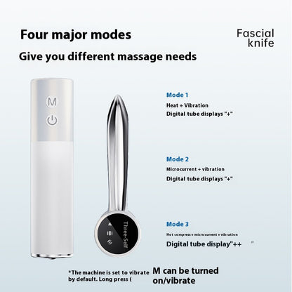 Electric Vibration Fascia Knife Massager – Heated Body Lifting & Muscle Relaxation Tool