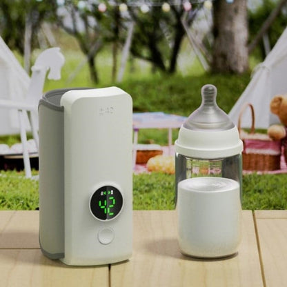 Portable Rechargeable Baby Bottle Warmer – USB Constant Temperature Heating Sleeve