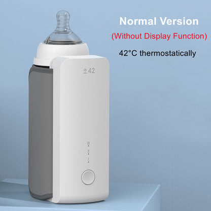 Portable Rechargeable Baby Bottle Warmer – USB Constant Temperature Heating Sleeve