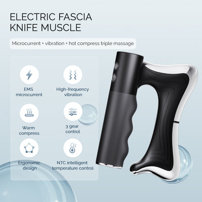 Electric Vibration Fascia Knife Massager – Heated Body Lifting & Muscle Relaxation Tool