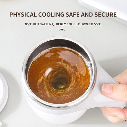 Rechargeable Automatic Self-Stirring Coffee Mug – Electric Magnetic Mixing Cup for Coffee & Milkshakes